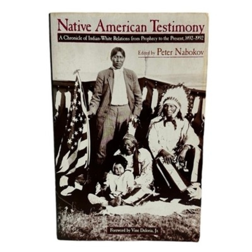 P. Nabokov Native American Testimony Chronicle Indian-White Relations 1492-1992 - Picture 2 of 3
